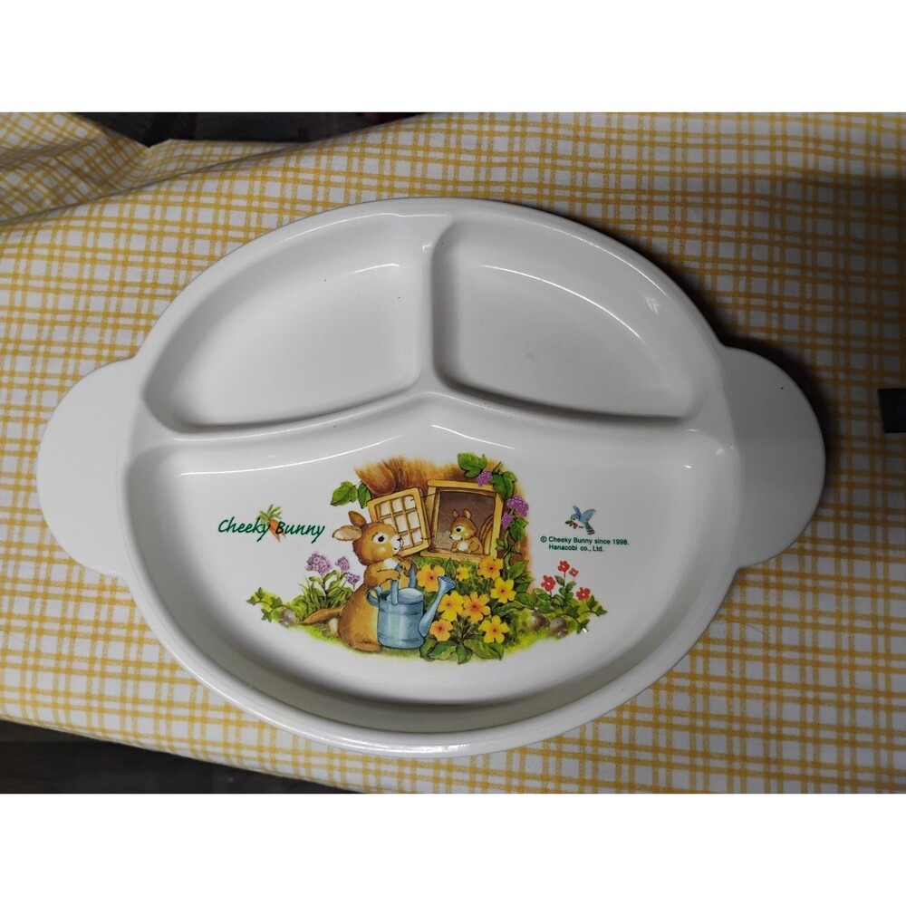 Childs Divided Food Tray Hanny Kids Hamster Vintage YuYu Co LTD